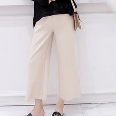 임부용 팬츠 플러스 루즈 스트레이트룩 하의