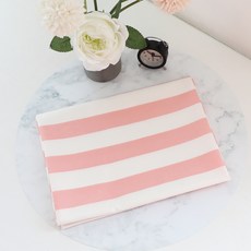 Iconi House 寬條紋布料, 粉紅色, 1個