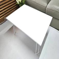인테리어 접이식 테이블 사각, 화이트