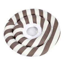 DEOPLLAE 狗狗貓咪甜甜圈頸圈 條紋 L, 1個