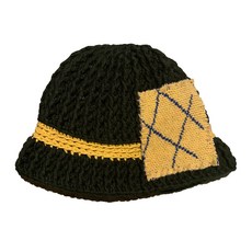 미수아바흐브 cross stripe bucket 벙거지