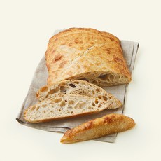 브로드카세 72시간 발효 저당 호밀통밀 사워도우 슬랩, 660g, 1개입, 1개