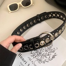 Dotif 女性龐克風環形腰帶