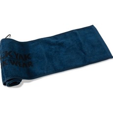 BLACK YAK WORK WEAR 多用途毛巾 + 登山扣套組 100 x 20cm, 1套, 深藍