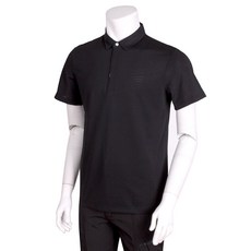 남성용 면혼방 솔리드 반팔 골프 카라티셔츠 CORM6610