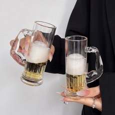 아메리칸로드 근육불끈 술찌 미니 맥주잔 100ml HR1871, 2개