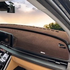 gaon 防滑天鵝絨儀錶板避光墊, 棕色, All New Sorento UM 2014年8月~2018年3月