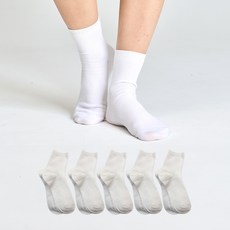 에이원패션 여성용 갑종 니트리브 미니 양말 5켤레 세트