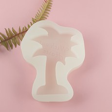 한나스 트로피컬 야자수 실리콘몰드 대, 혼합색상