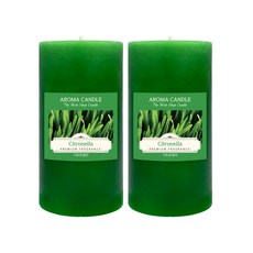 The Herb Shop 香薰蠟燭 570g, 香茅, 2個