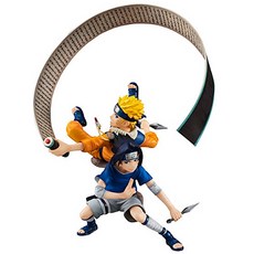 MegaHouse 火影忍者疾風傳 GEM REMIX 漩渦鳴人和宇智波佐助手辦, 1個