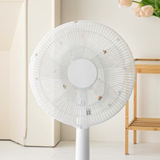 Uterus 圓點刺繡電風扇專用安全網, 橄欖, 1個