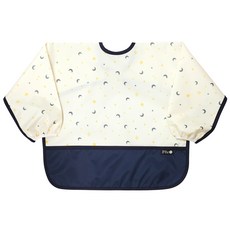 플리에 방수 긴팔 턱받이, 별달, 1개, 1개입