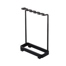 MONACO OLIVE 鐵製Newal站立式牙刷架, 黑色, 1個