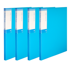 Wiz Office Front 文件夾 20頁, 藍色, 4個