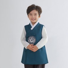 金銅男童北青三足烏鴉韓服套裝 AM123 + 福袋