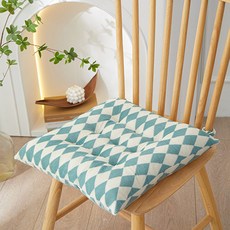 Homeflow 菱形幾何圖案附綁帶臀部坐墊