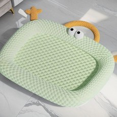 웨이비데이즈 반려동물 매트 썸머 패드 방석, 그린, 1개