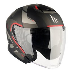엠티헬멧 THUNDER 3 SV JET 오토바이 하프페이스, BOWMATTRED