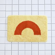 nomia Moon Glow迷你腳踏墊, 黃色, 1個