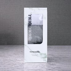 Crocodile 鱷魚 男士運動網球氣墊中筒襪3雙組 CD308