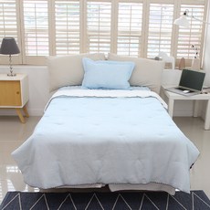 리눔아티카 여름 가벼운 시원한 모달 스노우 시어서커 차렵이불