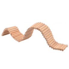 友好的 Myzune 木倉鼠樓梯圍欄遊樂場 58 x 7.5cm, 單一顏色, 1個