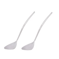 TABLE Art. Cheondung 迷你鍋鏟, 霧面銀, 2個