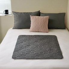 더자리 그날 안심 생리 방수패드, 차콜그레이