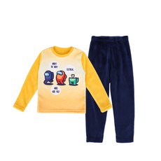 Among Us 男童 Coup 睡眠保暖睡衣上下套裝