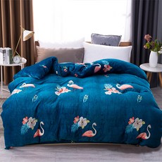 甜美印花柔軟被套, 2