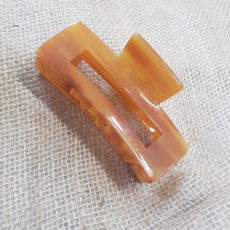 수스다 빅사이즈 스퀘어마블링 올림머리 헤어 집게핀 머리핀