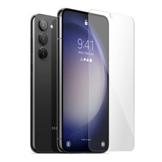 엘라고 강화유리 휴대폰 액정보호필름 2p 세트, 1세트