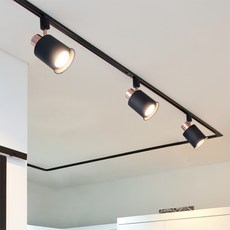 샛별하우스 미미 레일기구 3p + 레일 1m + 레일 마감부속 세트 23년형 업그레이드, 블랙, 1세트