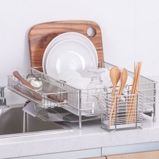 QUEEN nex Elsa 碗盤瀝水架, 1個, 單一顏色, 1層