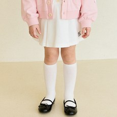 hejmini 女童款 Love Me Daily 斜紋牛仔裙