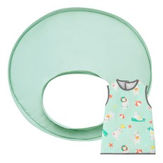 THEMOTHER 斷奶無袖圍兜 哺乳墊, 藍色, 1組, 1組