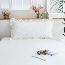 Casastory 路易斯靠背墊 含枕芯, 白色