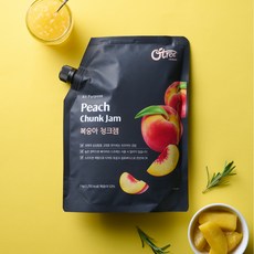 Otree 水蜜桃果肉果醬, 1kg, 1個