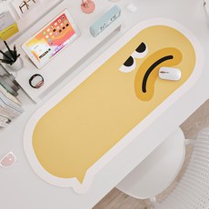 알로데 엽기 소세지 데스크매트, TYPE04 불만이