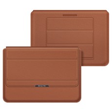 노트북 태블릿pc 파우치 b21-00053, 브라운, 1개