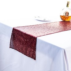 세이프탑 파티용품 테이블러너, 13 와인색, 30 x 300 cm