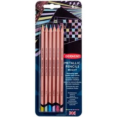 DERWENT 金屬色鉛筆套組 Colors Blister DE2305601, 1套, 6 種顏色