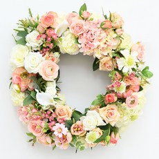 Garden in the City 大型內部花租賃, 奶油粉色