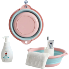 BtoWin 多用途洗臉盆 洗碗盆 32 x 9 cm, 1個, 粉紅色