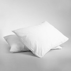 RAUM Huvis 微米纖維柔軟低枕芯 2入, 2個, 白色