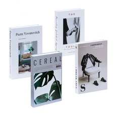 Marsh Marigold 現代植栽風格觸感裝飾書 4件組, 混合色