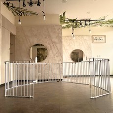 키워보리 CM 다용도 접이식 안전문 세트 65번 CMER80, 화이트, 1개