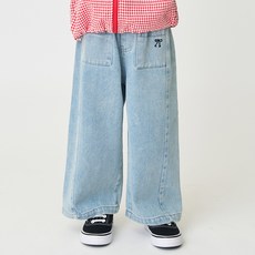 Bebezoo 口袋蝴蝶結牛仔褲