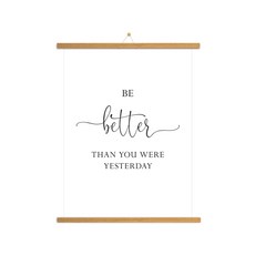 Marvel In Home 木製掛軸 + 海報掛桿 + 無痕掛鉤, 摩卡木色(掛軸)